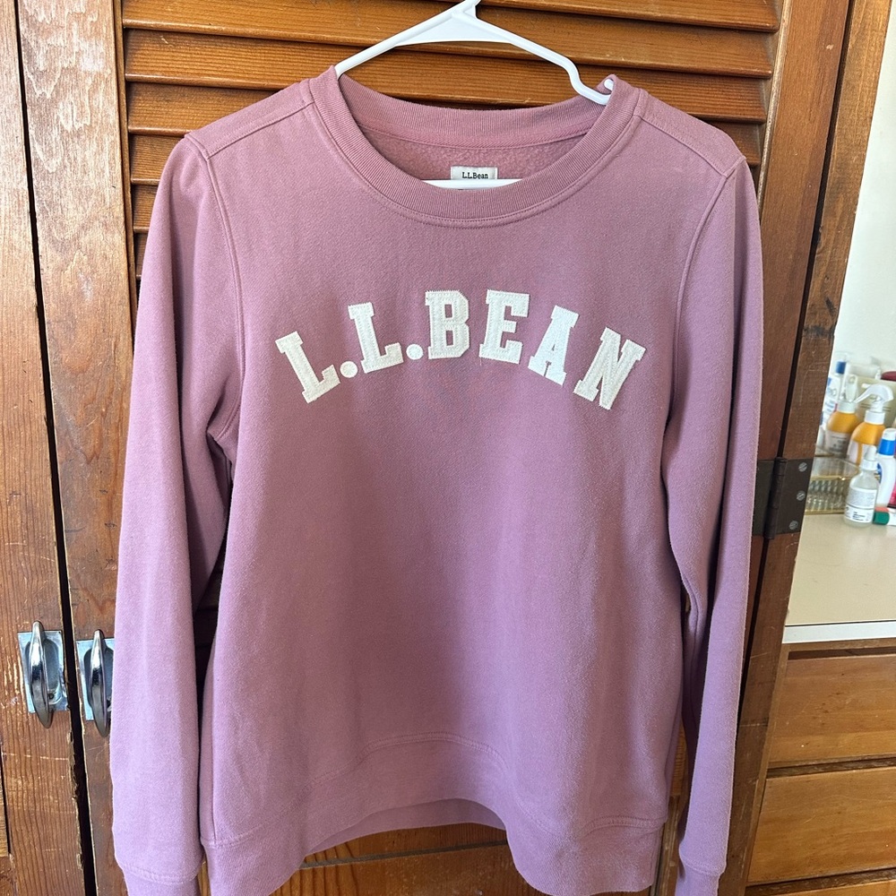 L.L. Bean Mauve Sweatshirt